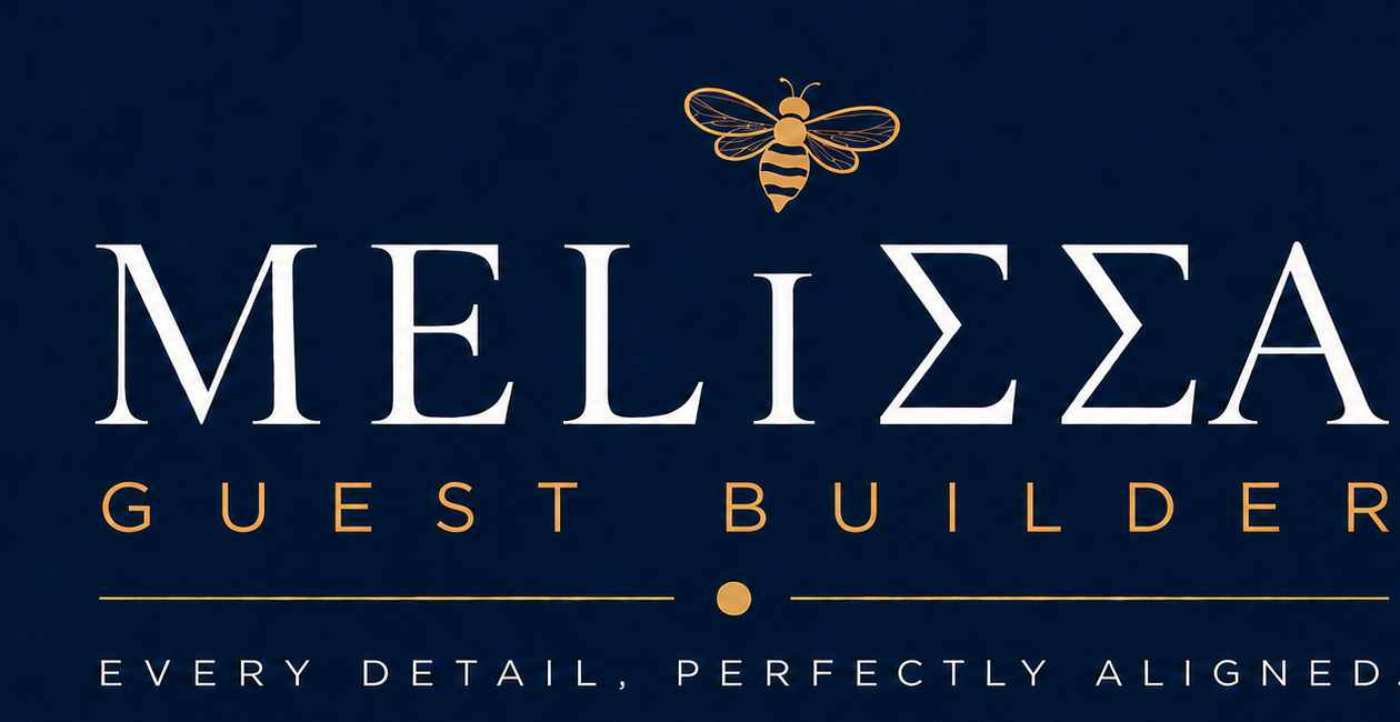 MELIΣΣA Guest Builder — Every detail, perfectly aligned.